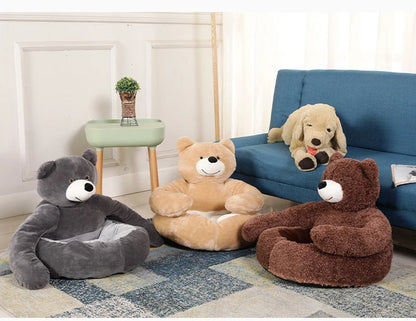 Plush Dog House Bed Winter Warm Bear Hug Semi Enclosed Cat's Nest Detachable And Washable Mat Small Dog Bed Sofa Pet Supplies