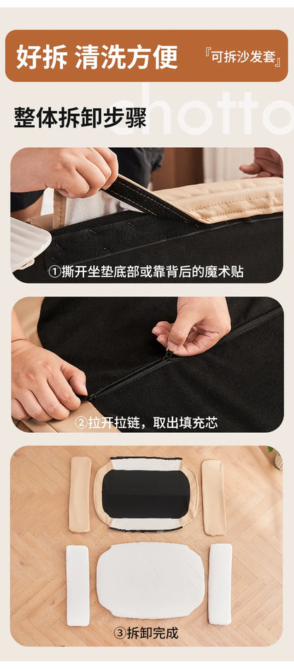 The kennel can be disassembled and washed, the pet sofa is universal cat kennel dog bed for all seasons
