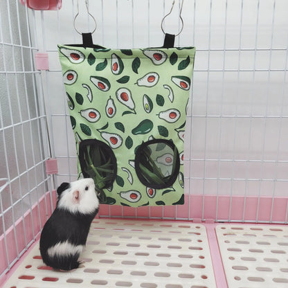 Rabbit Hay Bag Hay Dispenser For Guinea Pig Chinchilla Food House For Hay Guinea Pigs Feeder Hay Bag For Rabbits Pet Products