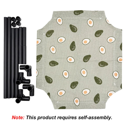 1PC Elevated Pet Bed Raised Small Animal Bed Breathable Washable Cooling Sleep Mat for Rabbit Hamster Cat Puppy Indoor Bed House