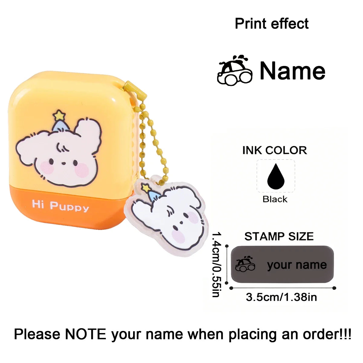 Custom Name Stamp for Clothes and School Uniforms | Personalized Belongings Marker