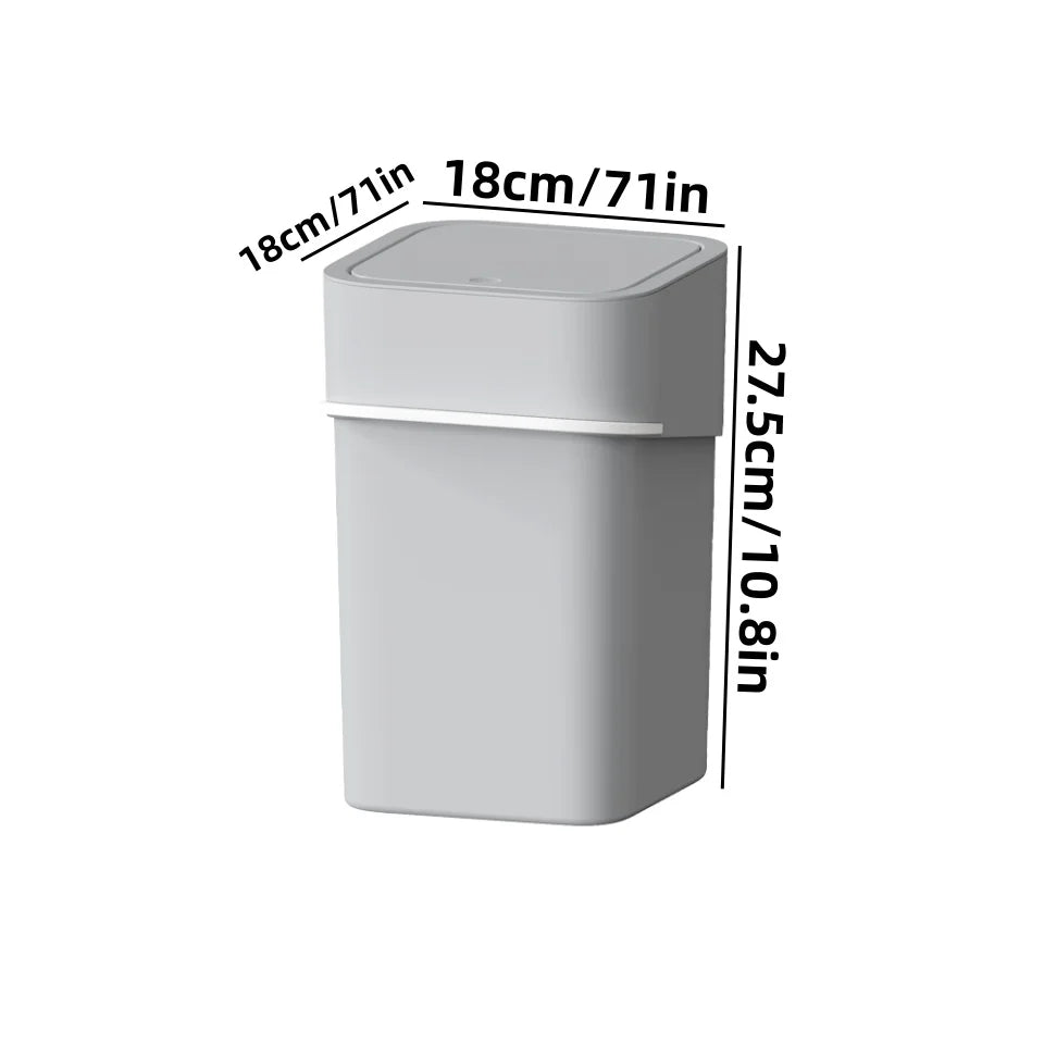 Layered Cat Litter Box for Handling Cat Waste, Cat Litter Box with Trash Can, Cat Litter Scoop, Odor Eliminator, Deodorizer
