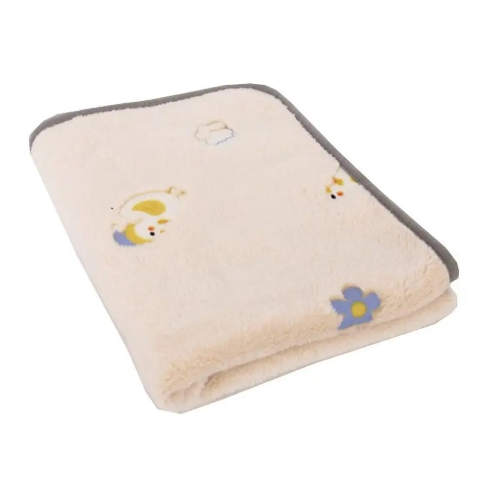 Pet Comfortable Blanket Cute Pattern Dogs Bed Blanket Warm Breathable Warm Cat Blanket Velvet Comfortable Puppy Sleep Mat Autumn