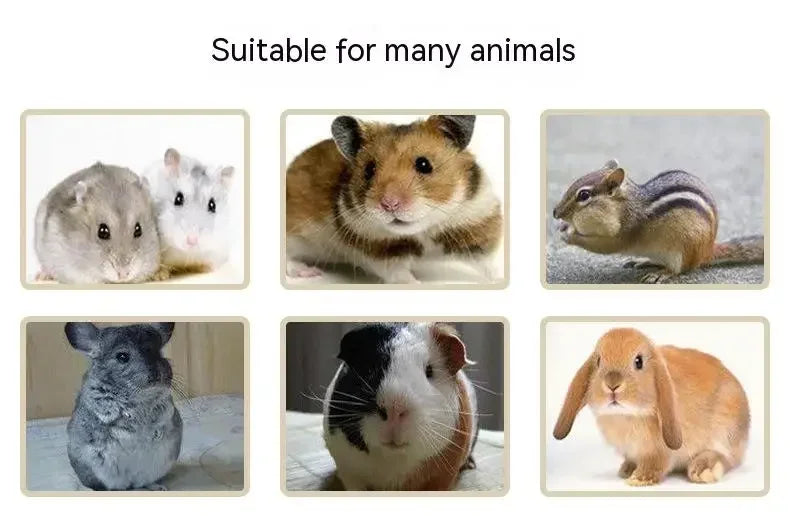 Pet Rabbit Grass Bed Natural Straw Woven House Bunny Chew Toys Hay Nest Bed for Hamsters Chinchillas Mice Small Animals