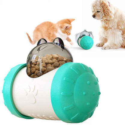 Pet supplies: balance car, wobbler, food dispenser, dog toy