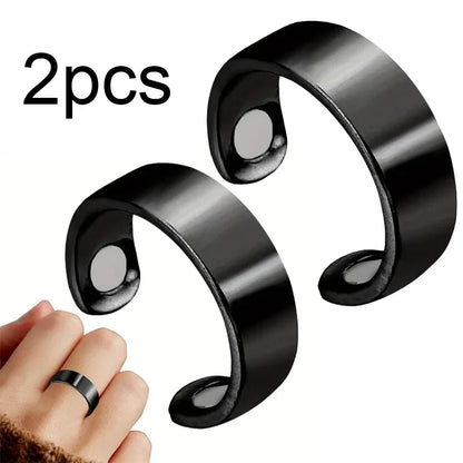 Magnetic Acupressure Anti Snoring Ring | Natural Sleep Aid