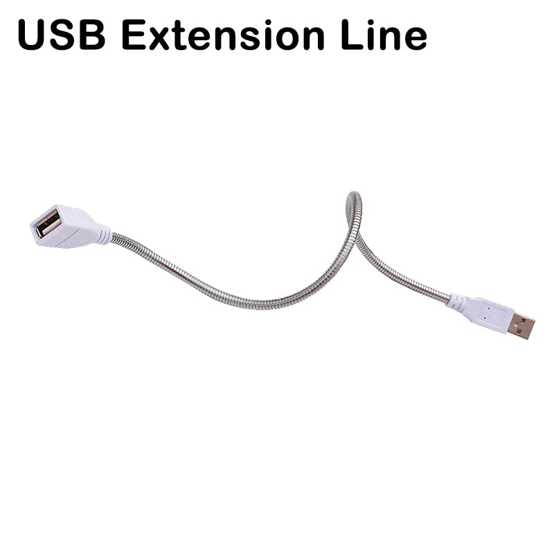 Mini USB LED Desk Lamp | 8 Color Night Light with Eye Protection