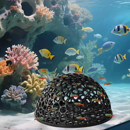 Shrimp Breeding Cave fish tank Shrimp Hiding Place Aquarium Decoration Hiding Tools Supplies Betta Habitat Fish Resting Place