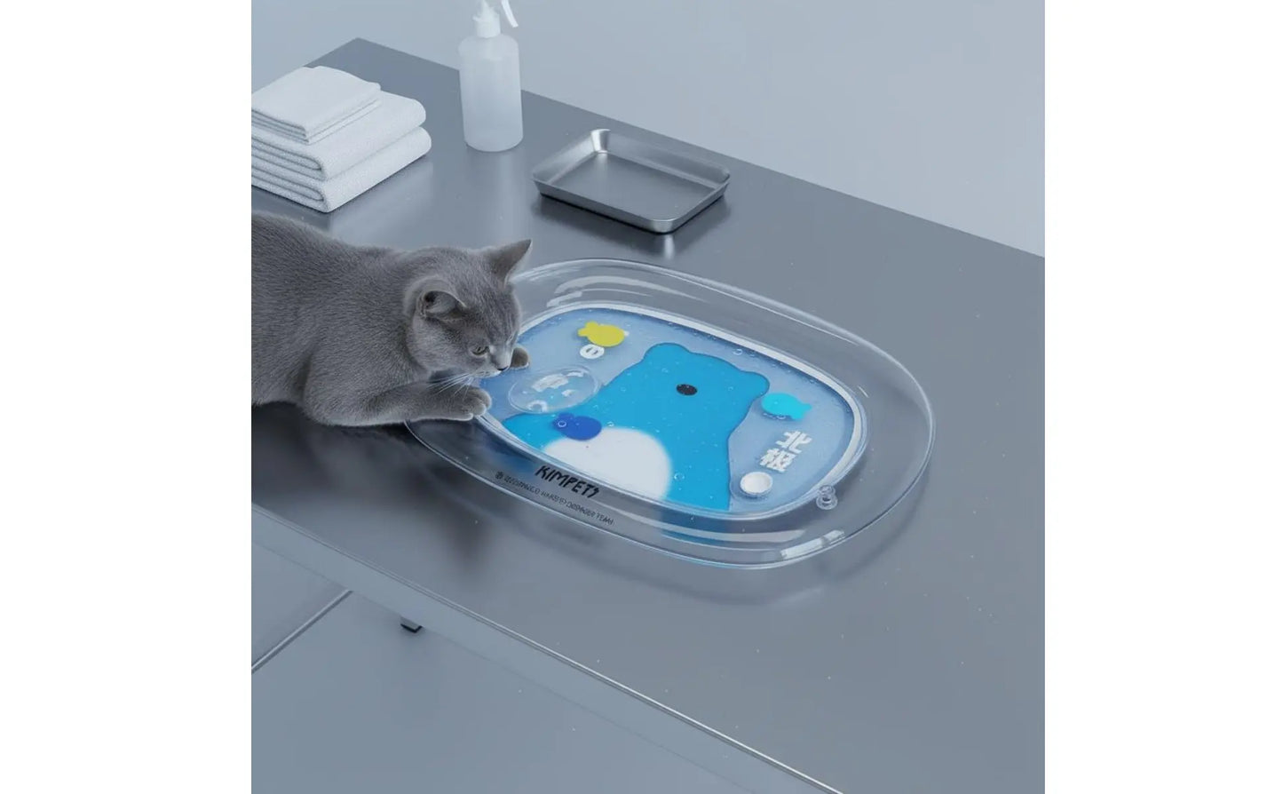 Pet Water Bed Scratch Resistant Inflatable Cooling Pad Water Cooling Pad Thick PVC Pet Play Mat Foldable for Summer