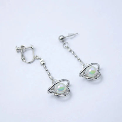 Mashle Magic and Muscles Anime Cosplay Ear Clips | Mash Finn Lance Crown Earrings