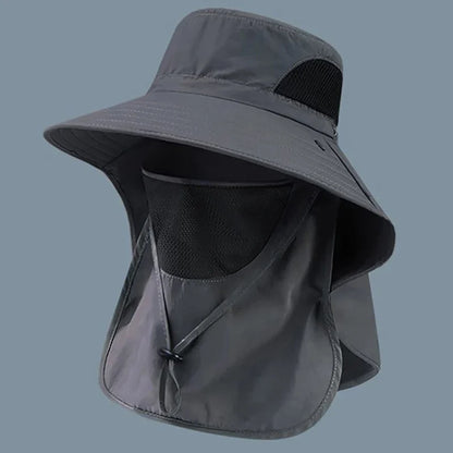 UV Protection Sun Hat | Outdoor Fishing and Hiking Cap with Neck Flap