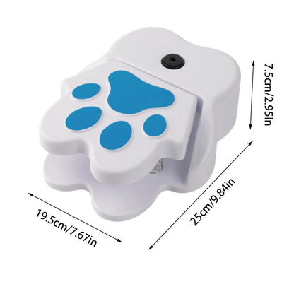 Pet Water Fountain Step on Dog Drinking Fountain Paw Activated Puppy Sprinkler Step on Pet Drinking Dispenser for Outdoor Garden