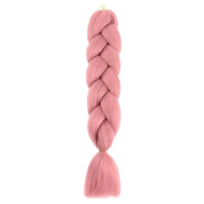 24-Inch Jumbo Box Braiding Hair Extensions | Yaki Straight Synthetic Dreadlocks