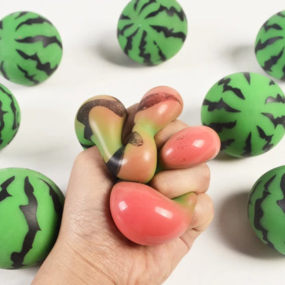 Soft Fruit Squishy Stress Relief Toy Set | Fidget Sensory Squeeze