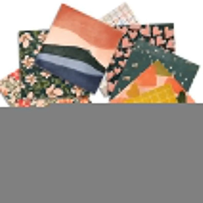 24 Sheets Craft Paper Pads | Origami Scrapbooking Art Backgrounds