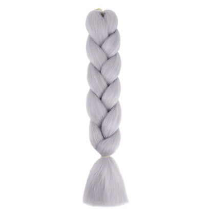 24-Inch Jumbo Box Braiding Hair Extensions | Yaki Straight Synthetic Dreadlocks