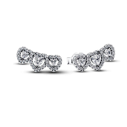 925 Silver Butterfly Cherry Stud Earrings | Fine Jewelry Gift for Women