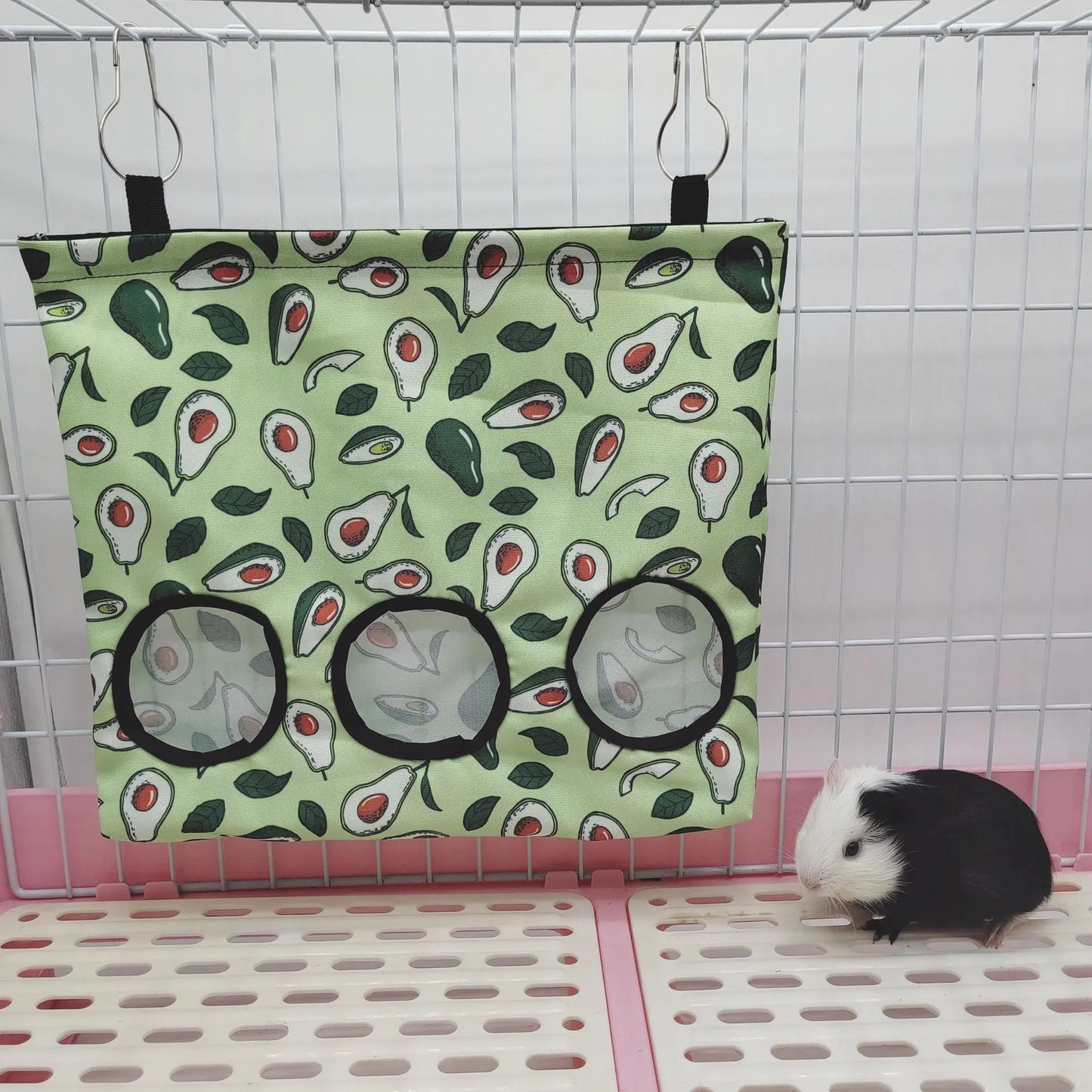 Rabbit Hay Bag Hay Dispenser For Guinea Pig Chinchilla Food House For Hay Guinea Pigs Feeder Hay Bag For Rabbits Pet Products