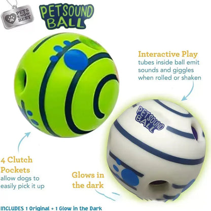 Medium-sized And Large-sized Dogs' Sounding Toys Are Boredom-relieving Artifacts, And Dogs' Self-raising Sounding Balls Are Resi