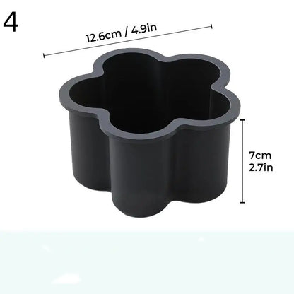 Silicone Mousse Cake Mold Set | Flexible Baking Molds for Heart Star Flower Shapes