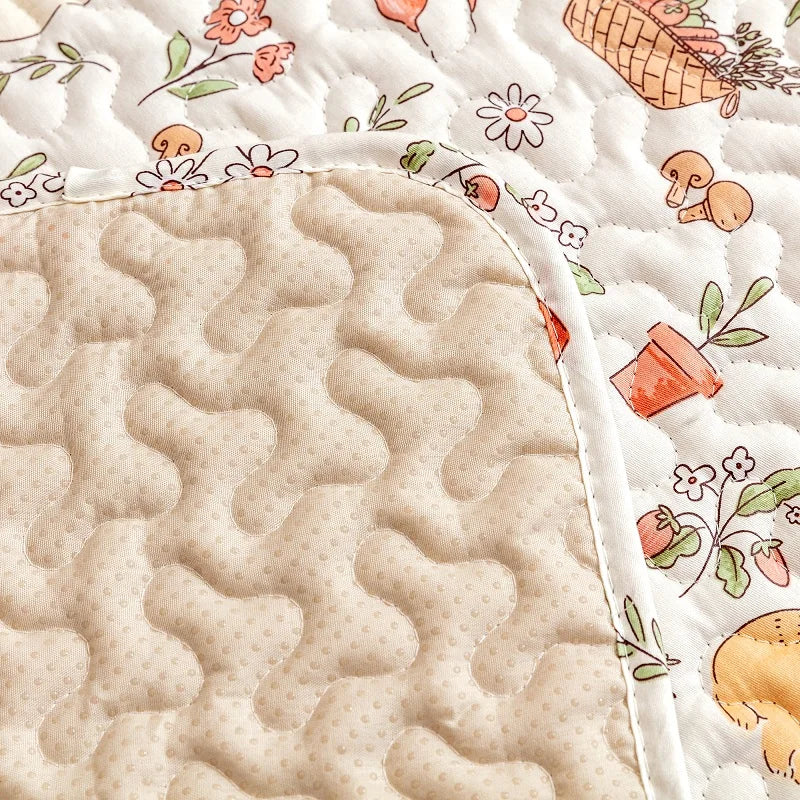 Rabbit Floor Mat Pet Sofa Cushion Training Pad Four Seasons Universal Cage Mat Cat Dog Sleeping Blanket Fence Pad Bunny Supplies