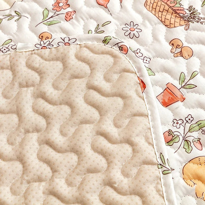 Rabbit Floor Mat Pet Sofa Cushion Training Pad Four Seasons Universal Cage Mat Cat Dog Sleeping Blanket Fence Pad Bunny Supplies