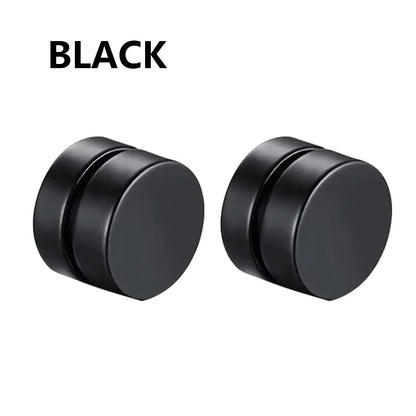 Clip-On Earrings Stainless Steel Round Ear Clip | No Piercing Fashion Jewelry