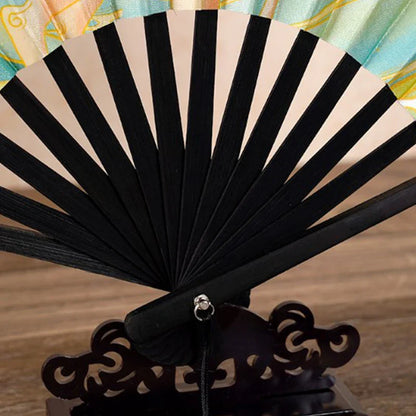 Genshin Impact Ayaka Cosplay Fan | Folding Hand Fan Prop for Cosplay