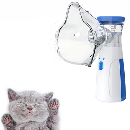 Pet Asthma Inhaler Nebulizer for Respiratory Relief Easy-to-Use Veterinary Animals Device Promotes Pet Health