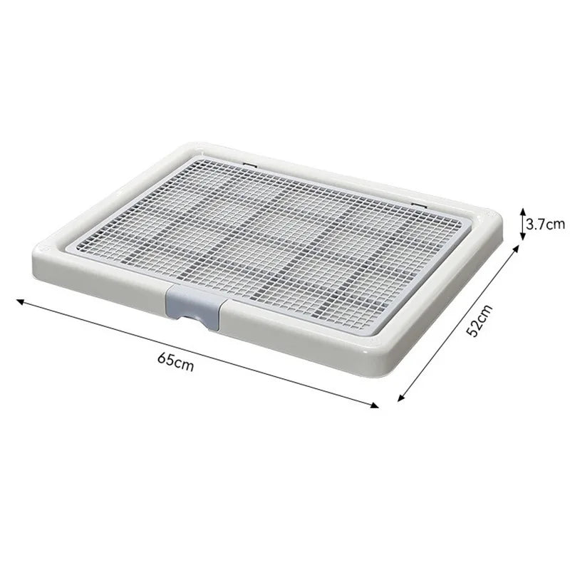 Pet Dogs Pee Training Tray Portable Dog Cleaning Tools Indoor Puppy Tray Toilet Diaper Easy To Clean Grid Like Pet Supplies