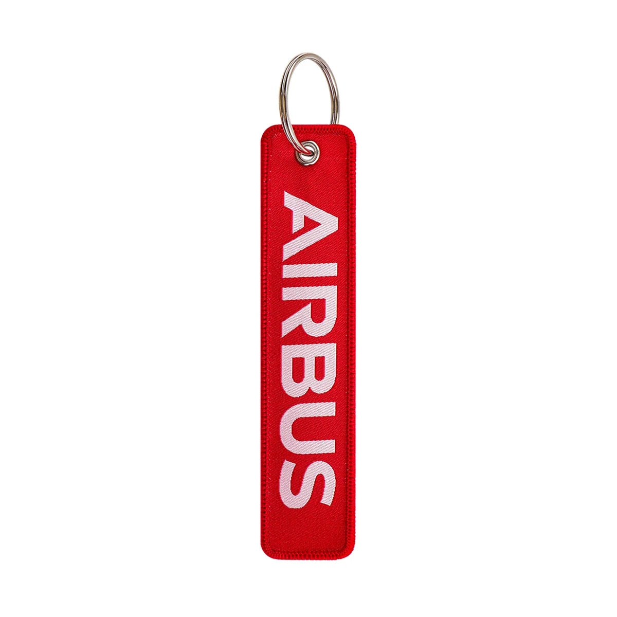 Airline Embroidery Key Fob | Stylish Keychain for Bags and Backpacks