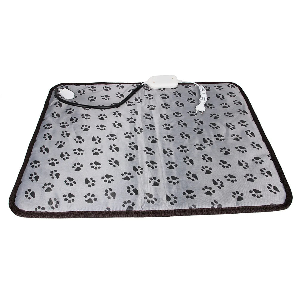 Pet Electric Heating Pad For Dogs And Cats Adjustable Heating Pad Pet Electric Warm Mat Bed Waterproof Bite-resistant Wire