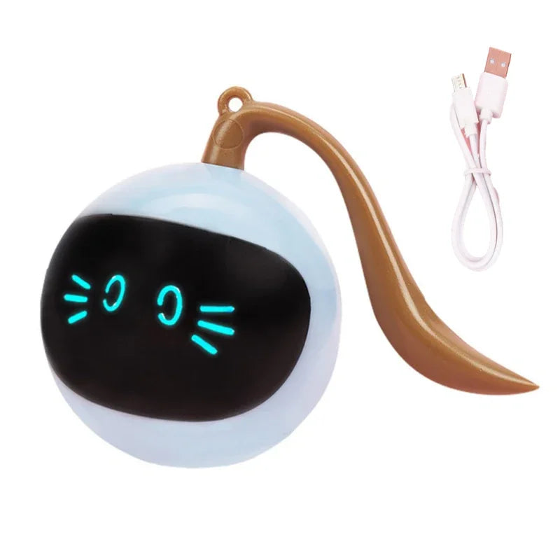 Cat Training Sounds Smart Cat Toys Interactive Ball Toys Dog  Squeaks Dog Cat Play Gravity Ball