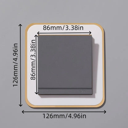 Switch Socket Protector | Anti-Dirty Decorative Wall Plate Cover