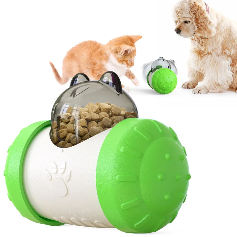 Pet supplies: balance car, wobbler, food dispenser, dog toy