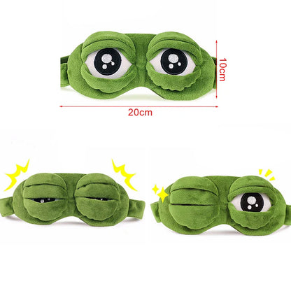 Cute Panda Eye Mask | Plush Sleep Eye Cover for Travel