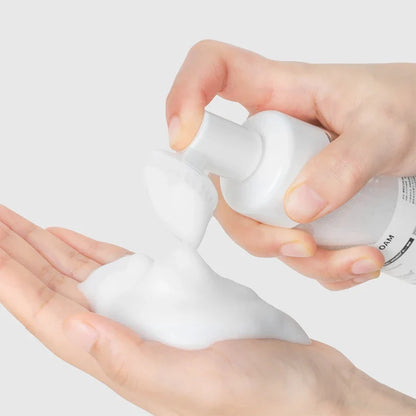 30ml 60ml 100ml 150ml Empty Foam Pump Bottle with Silicone Brush Head | Portable Face Cleanser Dispenser