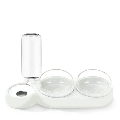 Pet Automatic Feeders 3 Bowl Pet Water Dispenser Feeders Large-diameter Dog Basin Cat Bowls Pet Automatic Feeders Wholesale
