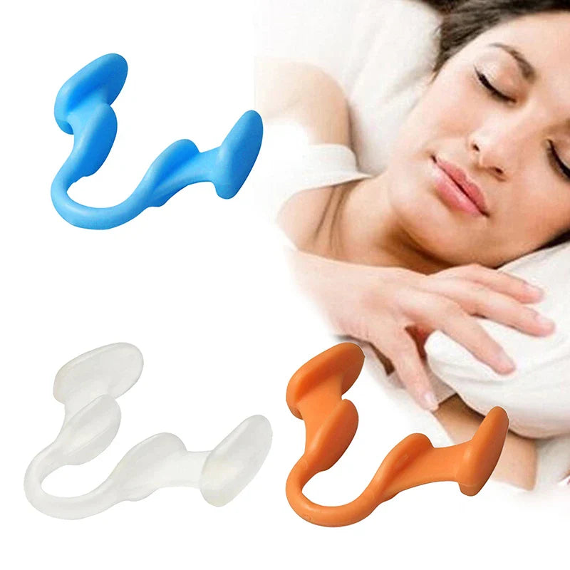 Silicone Anti Snoring Nasal Dilator | Improve Sleep Aid Nose Clip