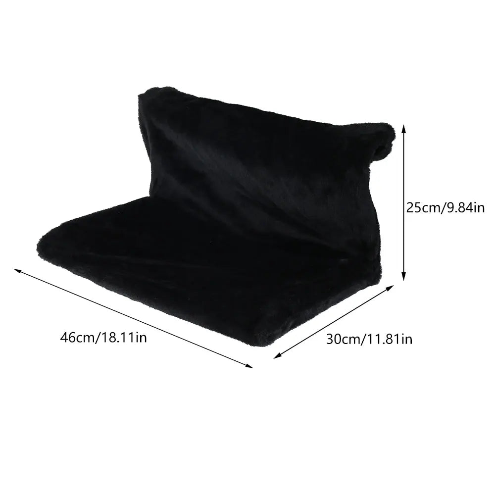 Cat Hanging Bed Pet Animal Radiator Bed Warm Fleece Basket Cradle Hammock Metal Iron Frame Removable Cat Hammock