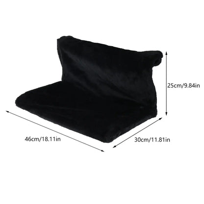 Cat Hanging Bed Pet Animal Radiator Bed Warm Fleece Basket Cradle Hammock Metal Iron Frame Removable Cat Hammock