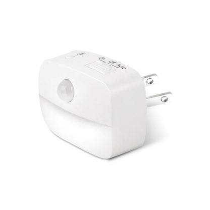 Motion Sensor Night Light | LED Plug-in PIR Lamp for Hallway, Stairs, Bedroom