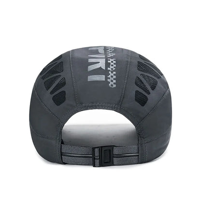 Summer Sport Alphabet Hat | Breathable Mesh Sun Cap for Men