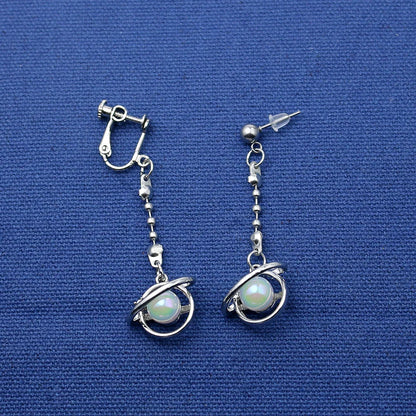 Mashle Magic and Muscles Anime Cosplay Ear Clips | Mash Finn Lance Crown Earrings