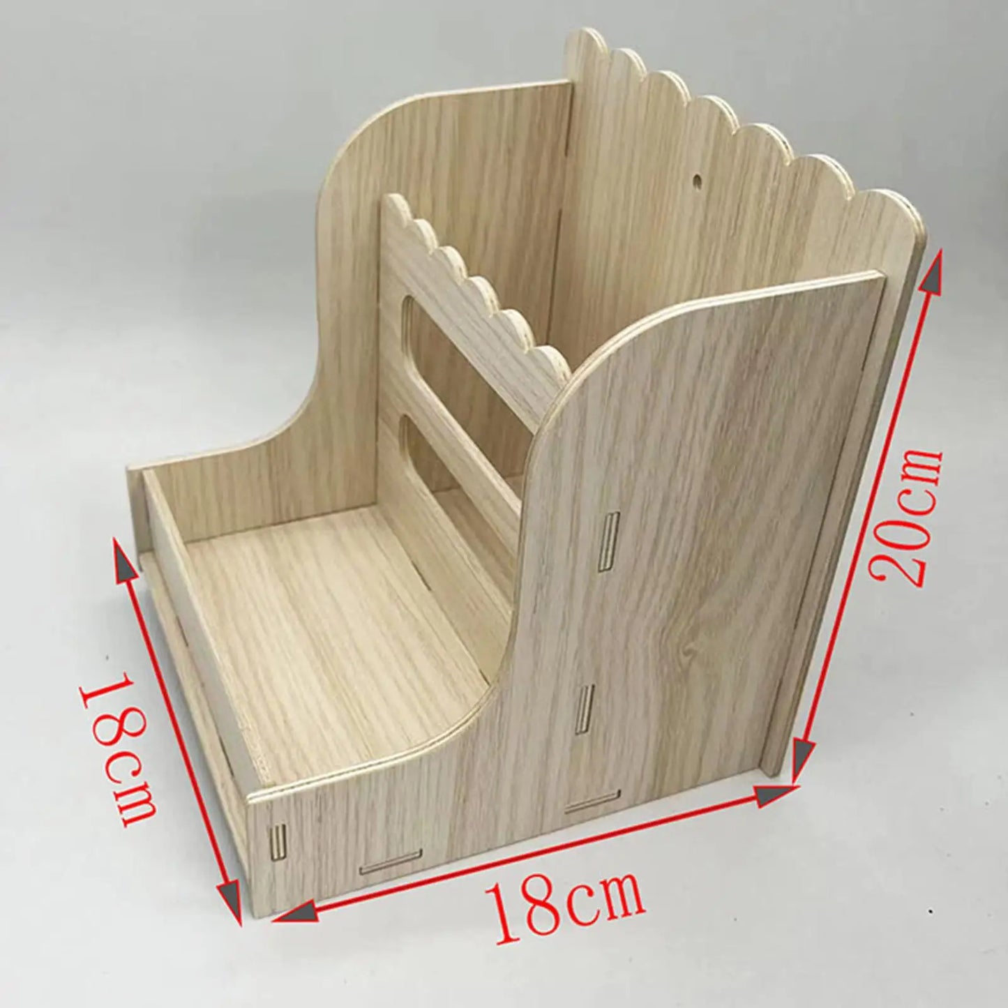 Rabbit Wooden Hay Rack Small Animals Grass Holder Multipurpose Guinea Pigs Food Dispenser for Small Pets Chinchilla Hedgehog