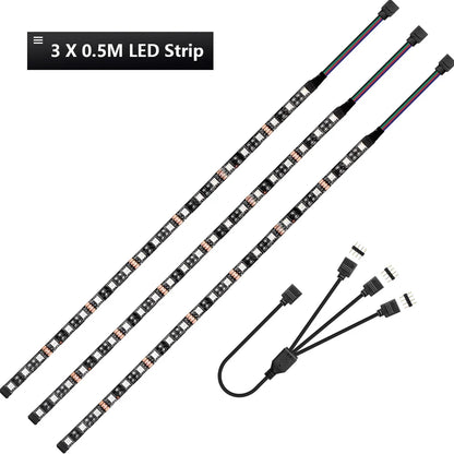 12V RGB 4pin LED Strip Light for PC Case | Motherboard Sync Decor