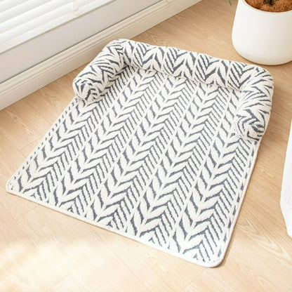 New Pet Mat-Original & Thickened Non-Slip Plush Pet Mat, Warm Sofa Style Dog & Cat Bed, Nordic Pet Accessories for Home