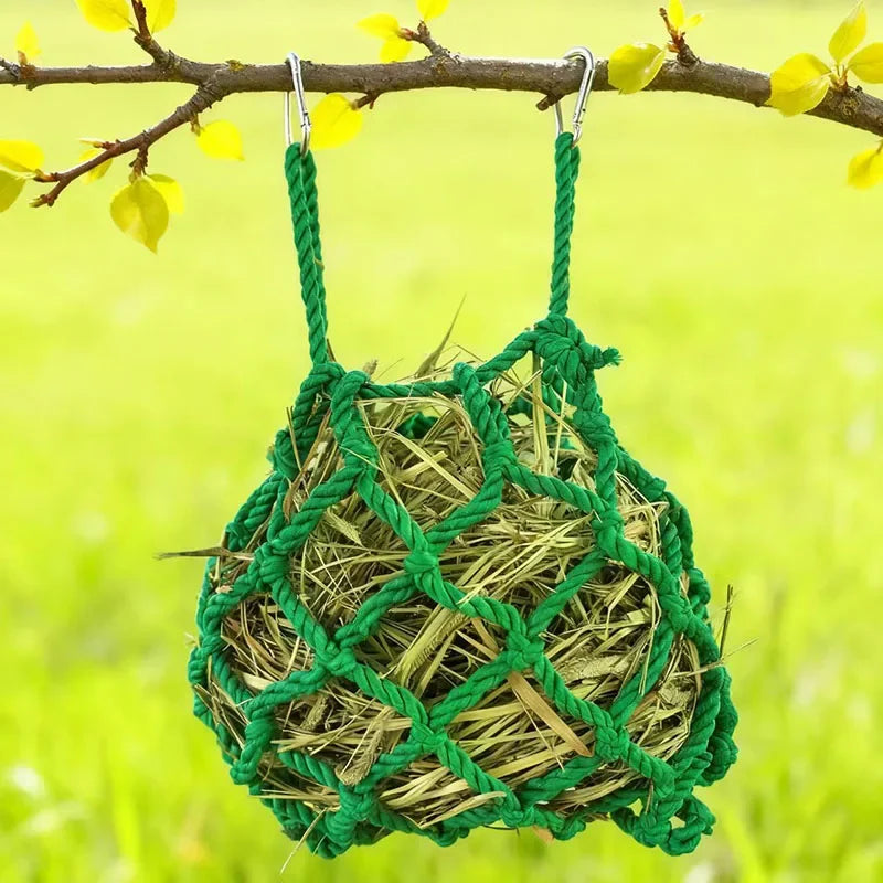 Hanging Rabbit Hay Feeder Ball Holder Food Rack Durable Cage Small Pet Feeding Bowl for Hedgehog Ferret Gerbils Pets Supplies