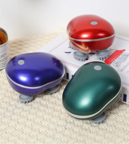 Pet Electric Head Massager Instrument Multi-functional Charging Cat Decompression Relax Tissue Kneading Vibrating Pet Products