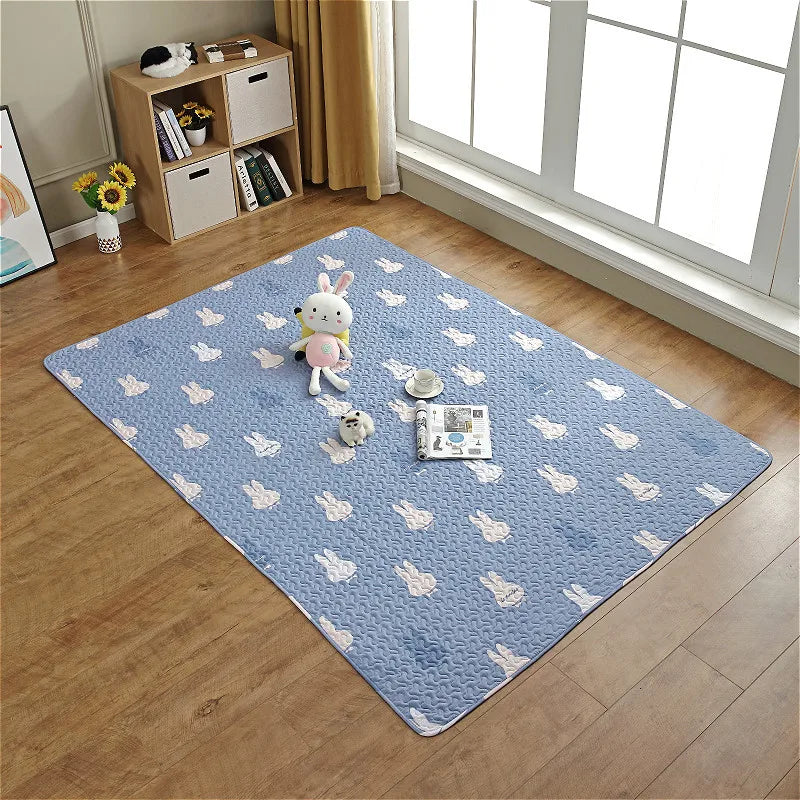 Rabbit Floor Mat Pet Sofa Cushion Training Pad Four Seasons Universal Cage Mat Cat Dog Sleeping Blanket Fence Pad Bunny Supplies